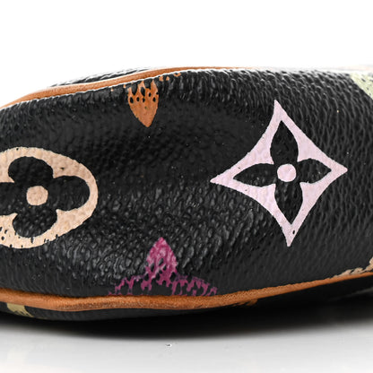 Louis Vuitton Monogram Multicolor Pochette Accessories Black 8 of 12