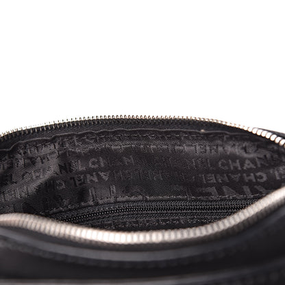 Chanel Lambskin Lax Accordion Hobo Black 9 of 17