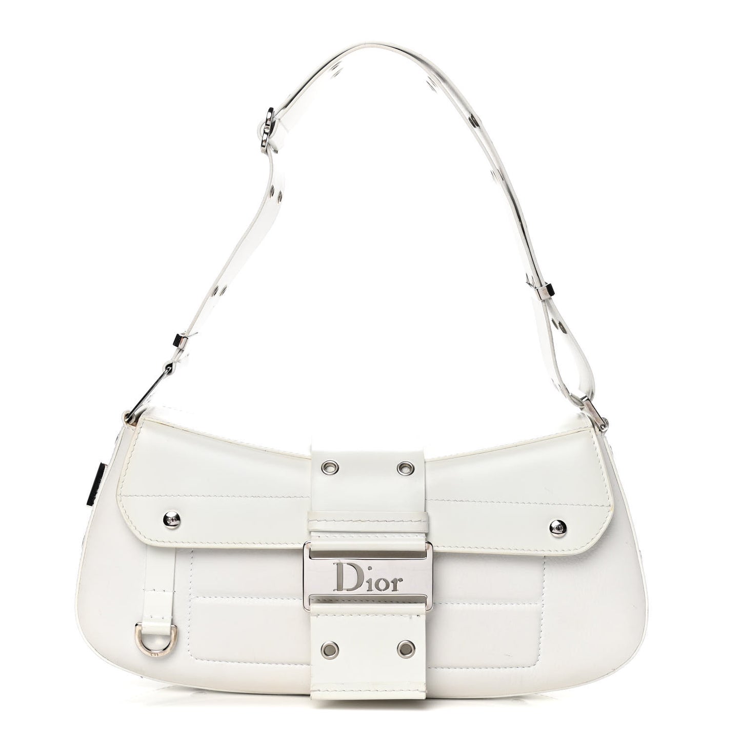 Calfskin Street Chic Bag White