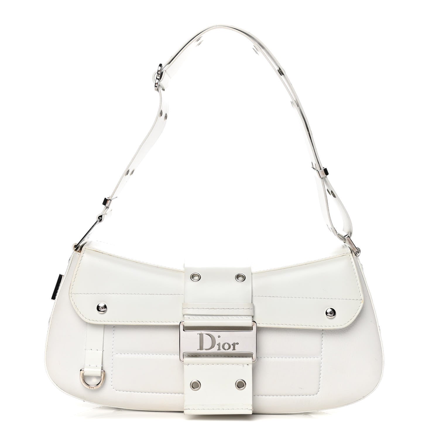 Christian Dior Calfskin Street Chic Bag White 1 of 12