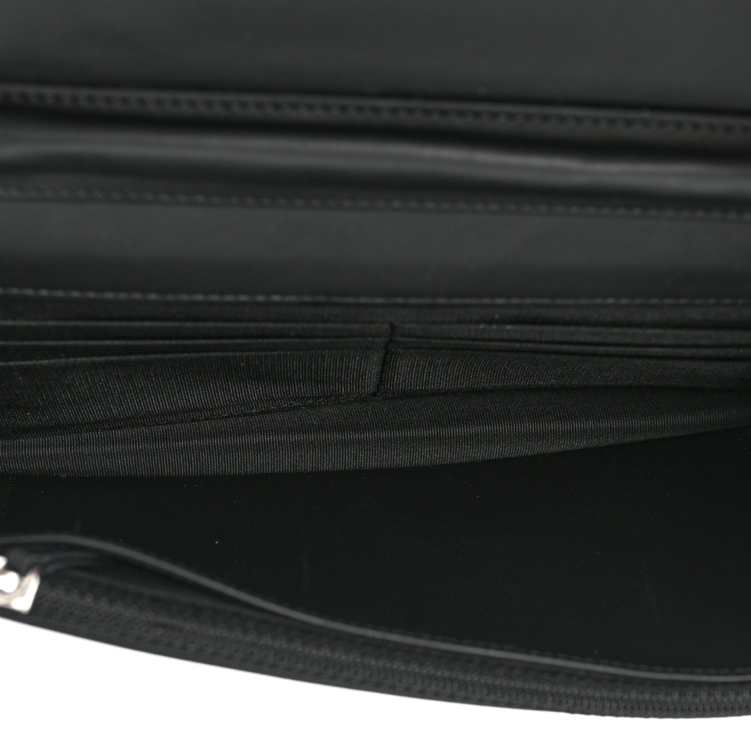Chanel Caviar Timeless CC Wallet On Chain WOC Black 5 of 12