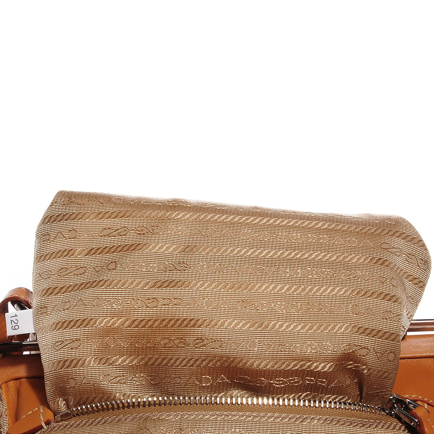 Jacquard Logo Frame Shoulder Bag Corda Cuoio