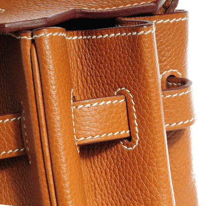 Hermes Taurillon Clemence Birkin 35 Gold 7 of 23