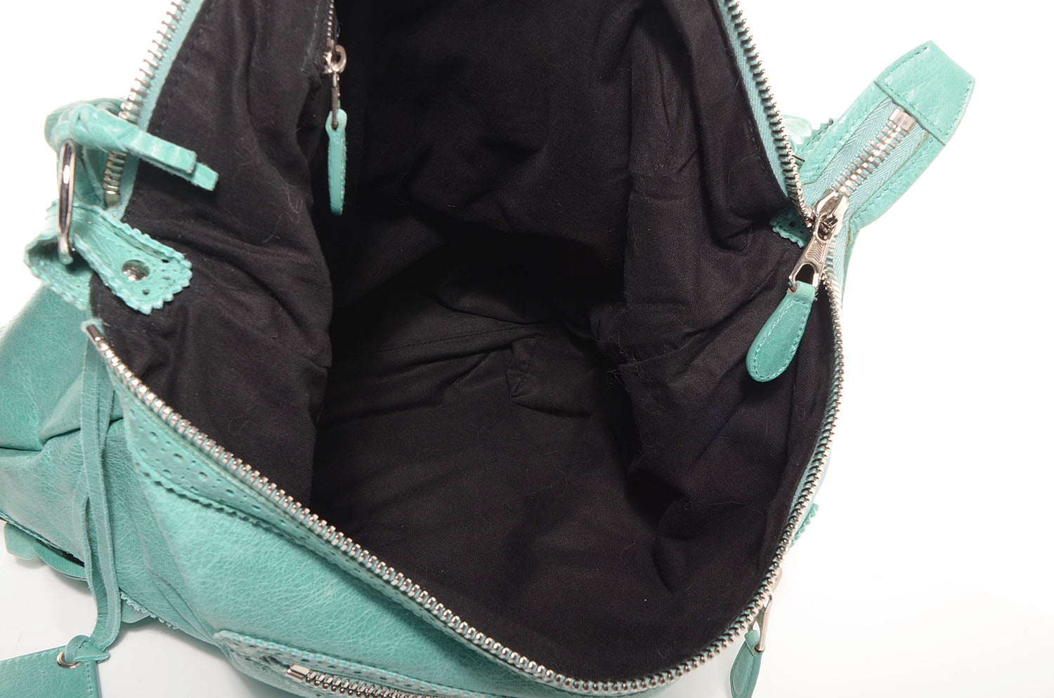Balenciaga Agneau Giant Brogues Hardware Day Hobo Papeete 6 of 11