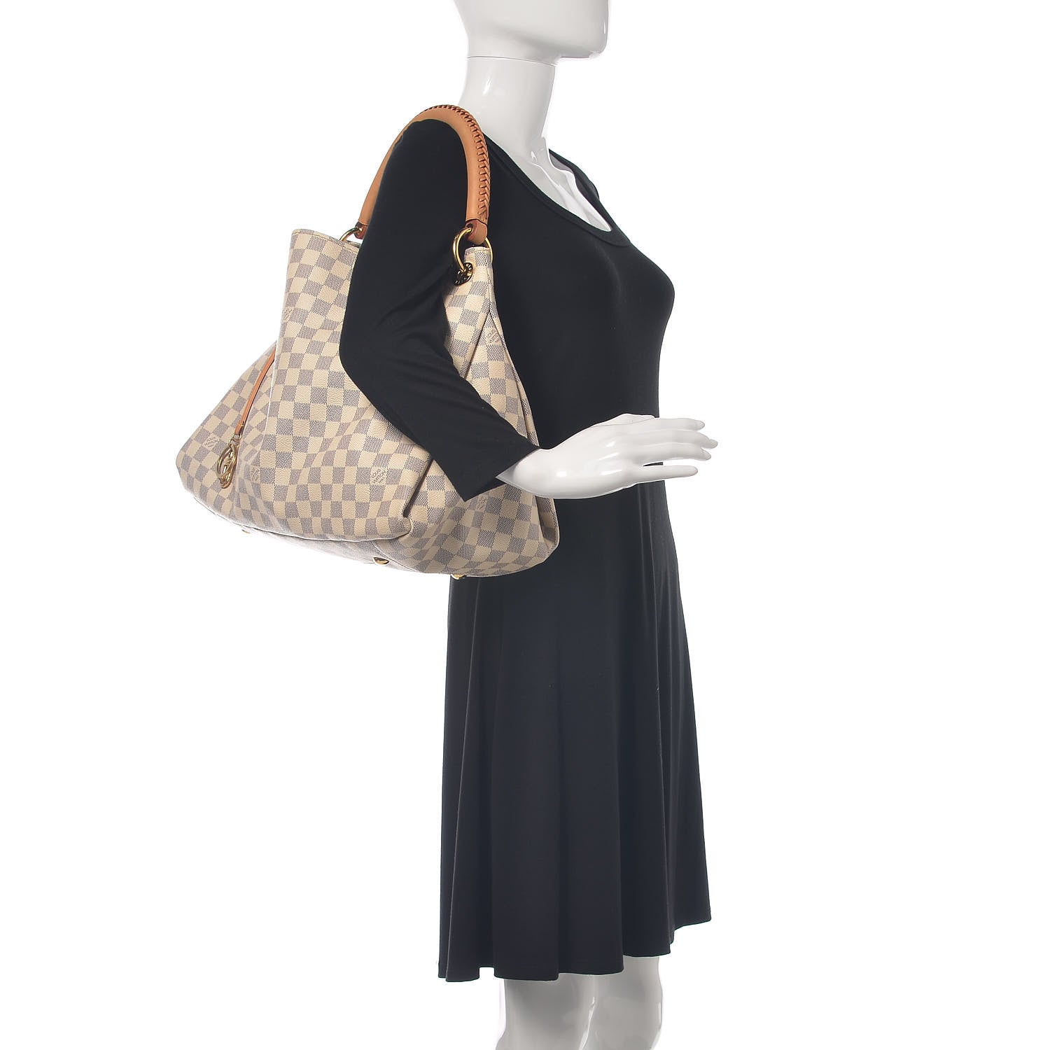 Louis Vuitton Damier Azur Artsy MM 2 of 11