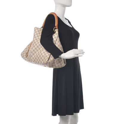 Louis Vuitton Damier Azur Artsy MM 2 of 11