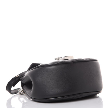 Chloe Calfskin Quilted Nano Drew Bijou Shoulder Bag Black 4 of 7