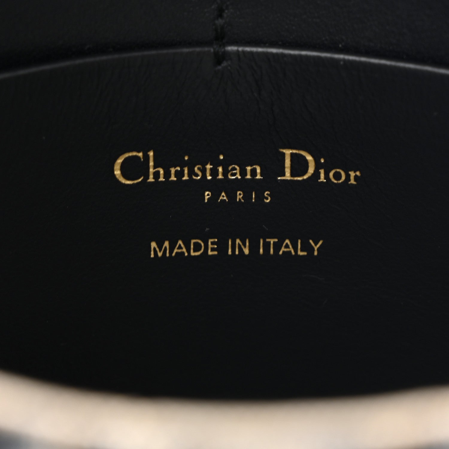 Christian Dior Oblique Saddle Chain Pouch Blue 6 of 9