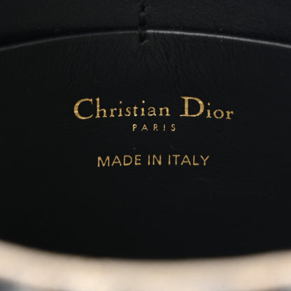 Christian Dior Oblique Saddle Chain Pouch Blue 6 of 9