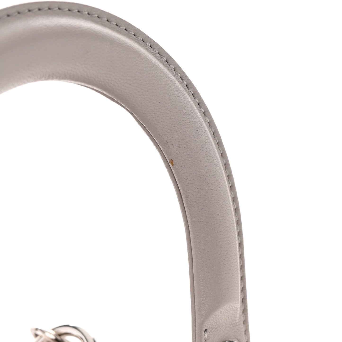 Lambskin Cannage Medium Lady Dior Grey
