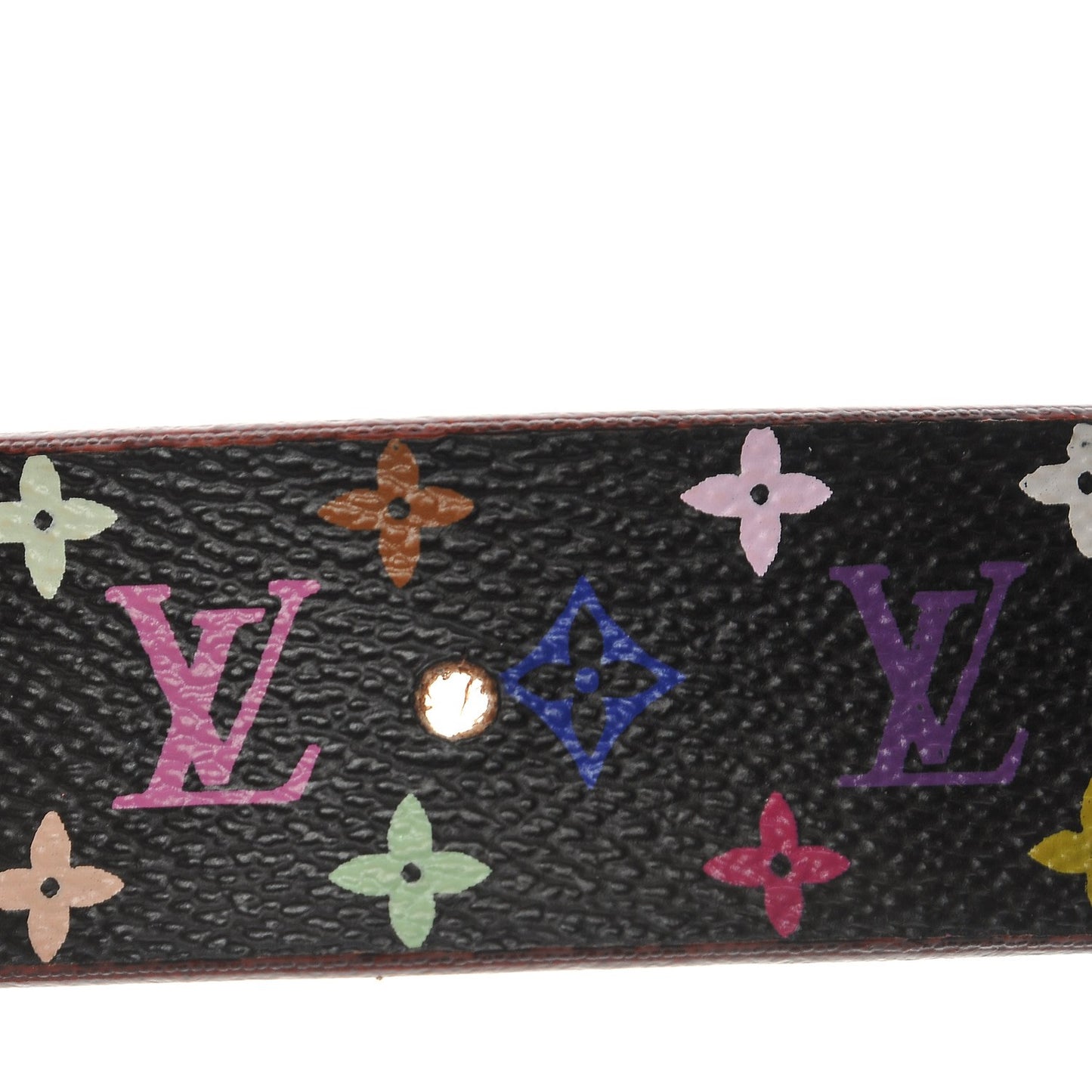 Monogram Multicolor Ceinture Belt 70 28 Black