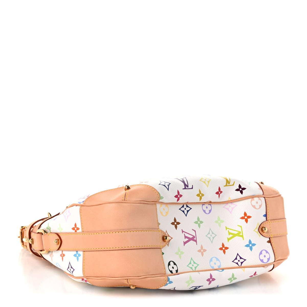 Louis Vuitton Monogram Multicolor Greta White 4 of 10