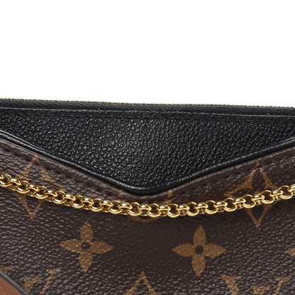 Louis Vuitton Monogram Pallas Clutch Black 8 of 8