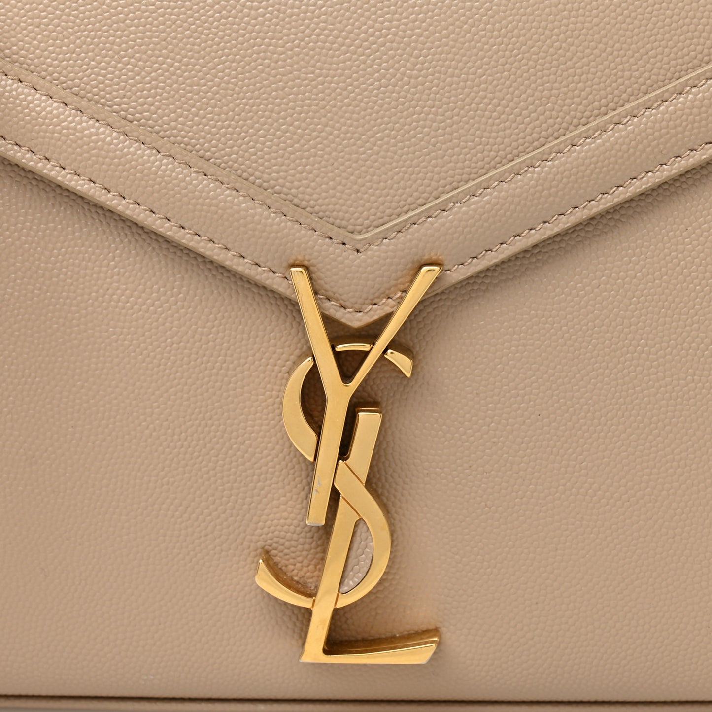 Grain de Poudre Mini Classic Monogram Cassandra Top Handle Dark Beige
