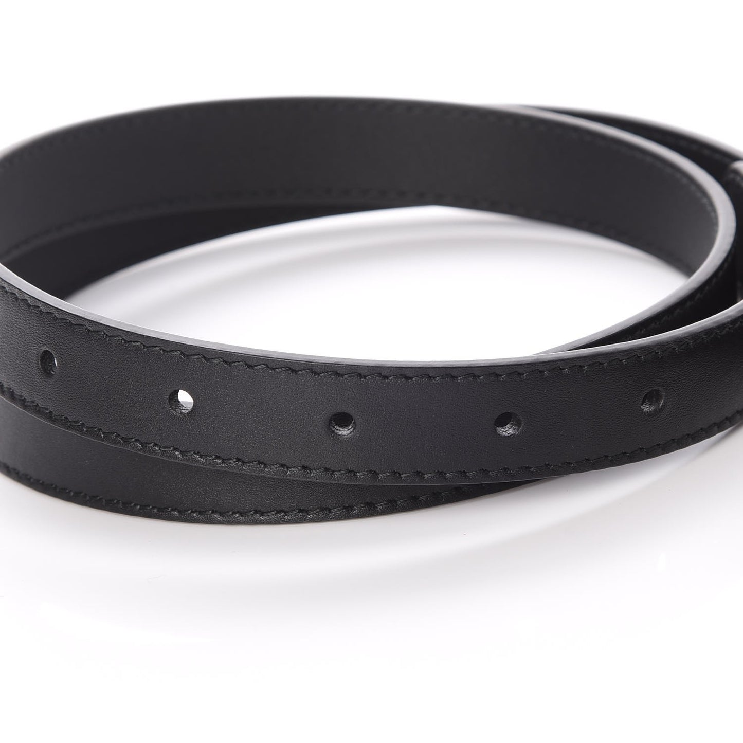 Calfskin Queen Margaret Bee Belt 90 36 Black