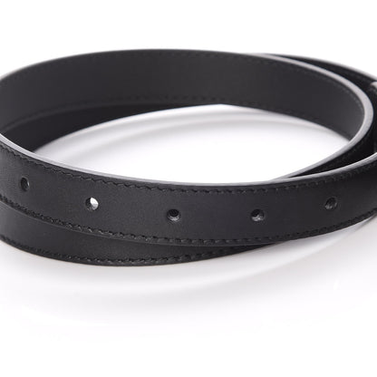Gucci Calfskin Queen Margaret Bee Belt 90 36 Black 5 of 7