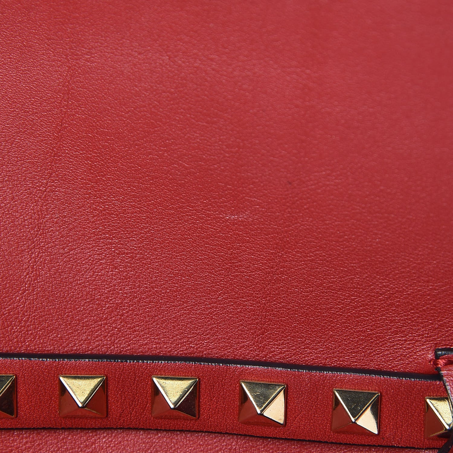 Valentino Garavani Vitello Mini Rockstud Flap Saddle Crossbody Bag Rosso Valentino 10 of 12