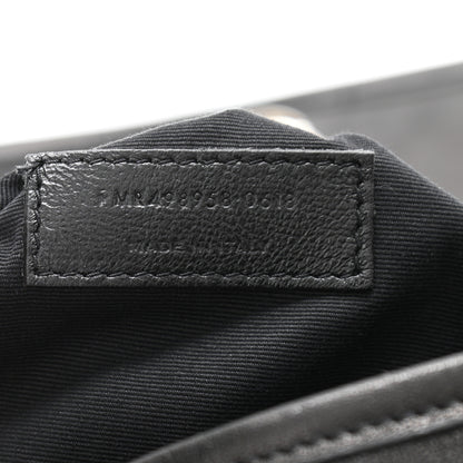 Saint Laurent Calfskin Monogram Armature Medium Niki Chain Satchel Black 9 of 13