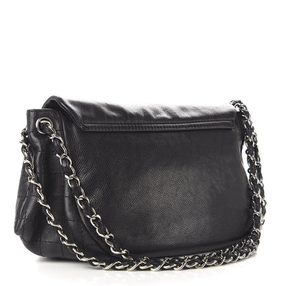 Chanel Caviar Half Moon Large Flap Black 3 of 10