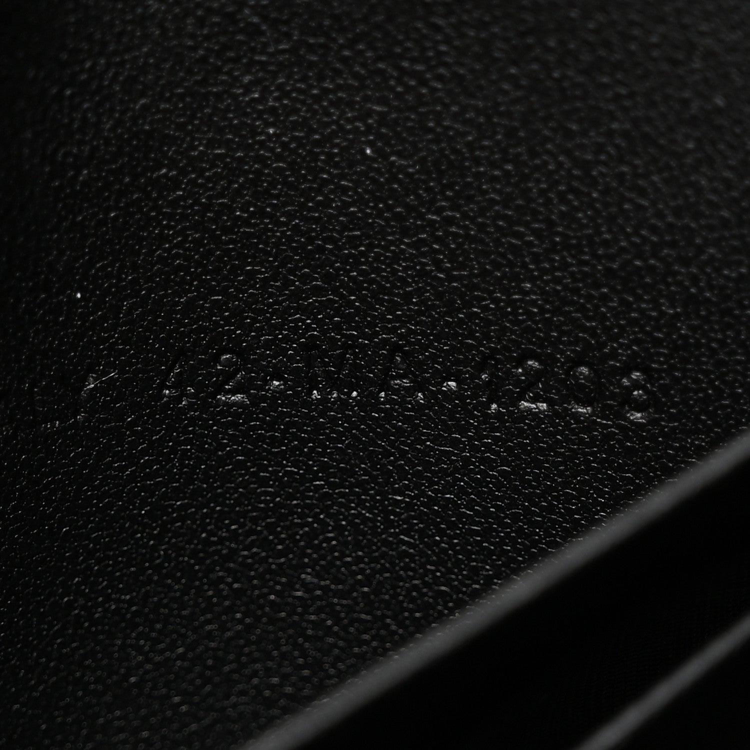 Christian Dior Lambskin Cannage My Dior Glycine Wallet Black 8 of 9