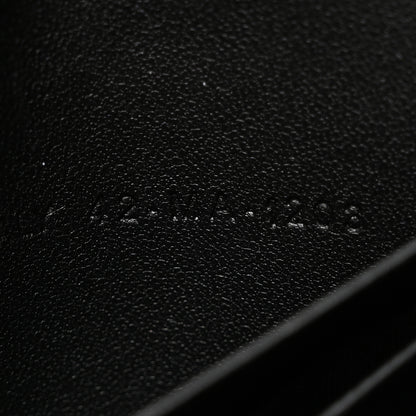 Christian Dior Lambskin Cannage My Dior Glycine Wallet Black 8 of 9