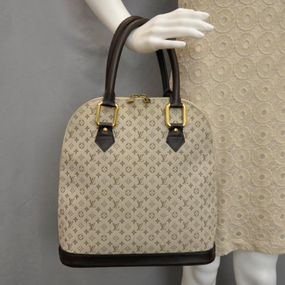Louis Vuitton Mini Monogram Alma Haut Tote Olive 2 of 12