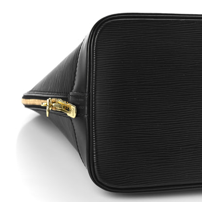 Louis Vuitton Epi Alma PM Black 7 of 9