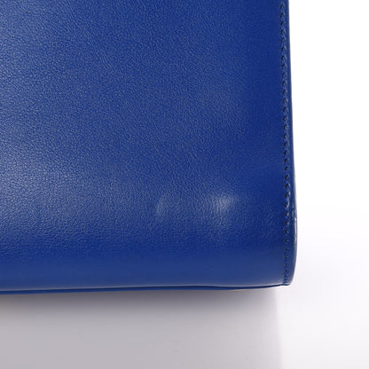 Saint Laurent Calfskin Nano Sac De Jour Royal Blue 7 of 8