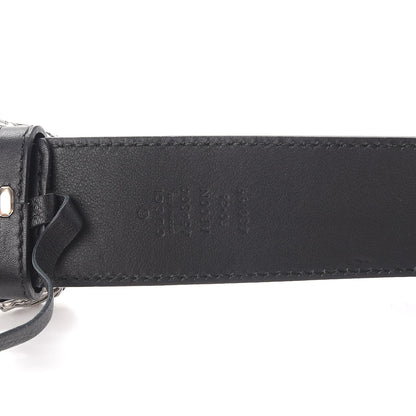 Gucci Moon Calfskin Nickel Dionysus Belt 90 36 Black 6 of 7