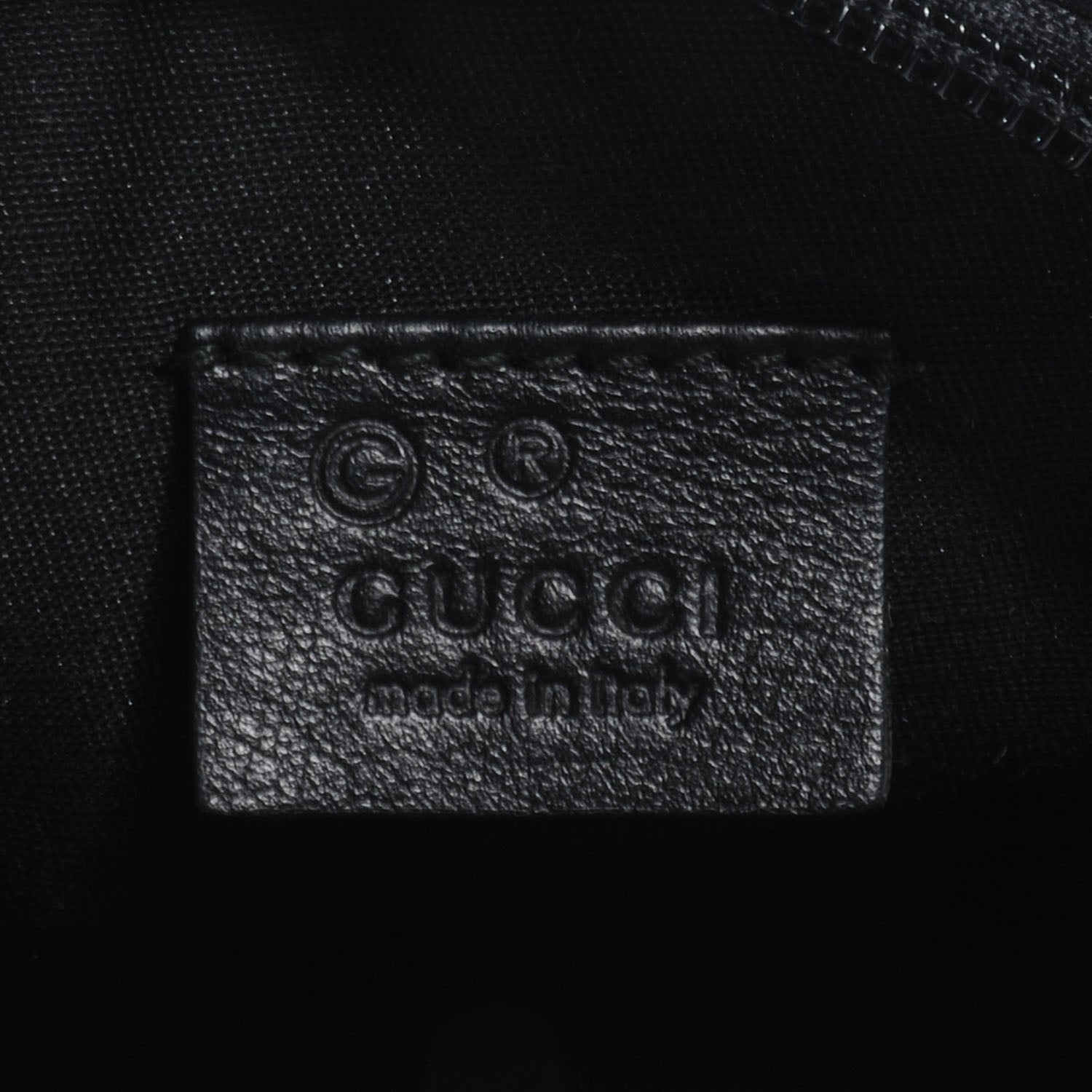 Gucci Monogram GG Cosmetic Case Black 6 of 7