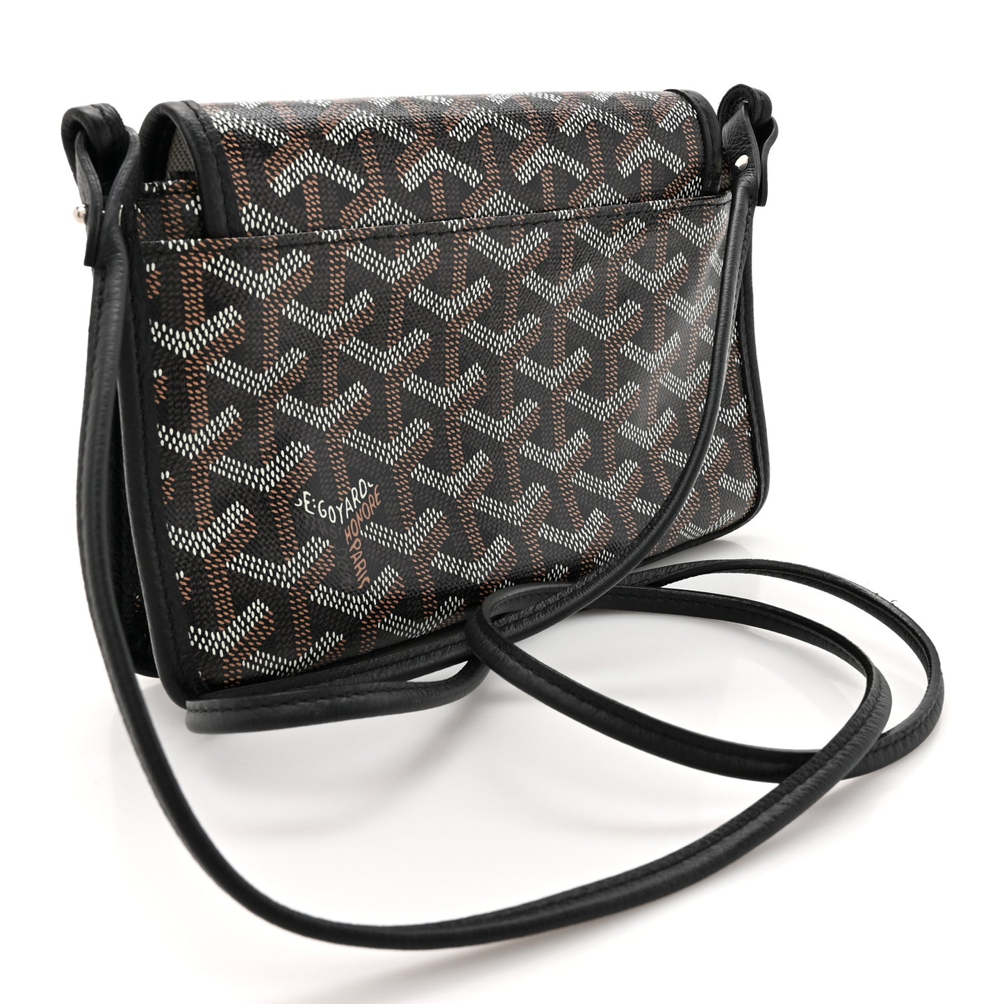 Goyardine Plumet Wallet Clutch Black
