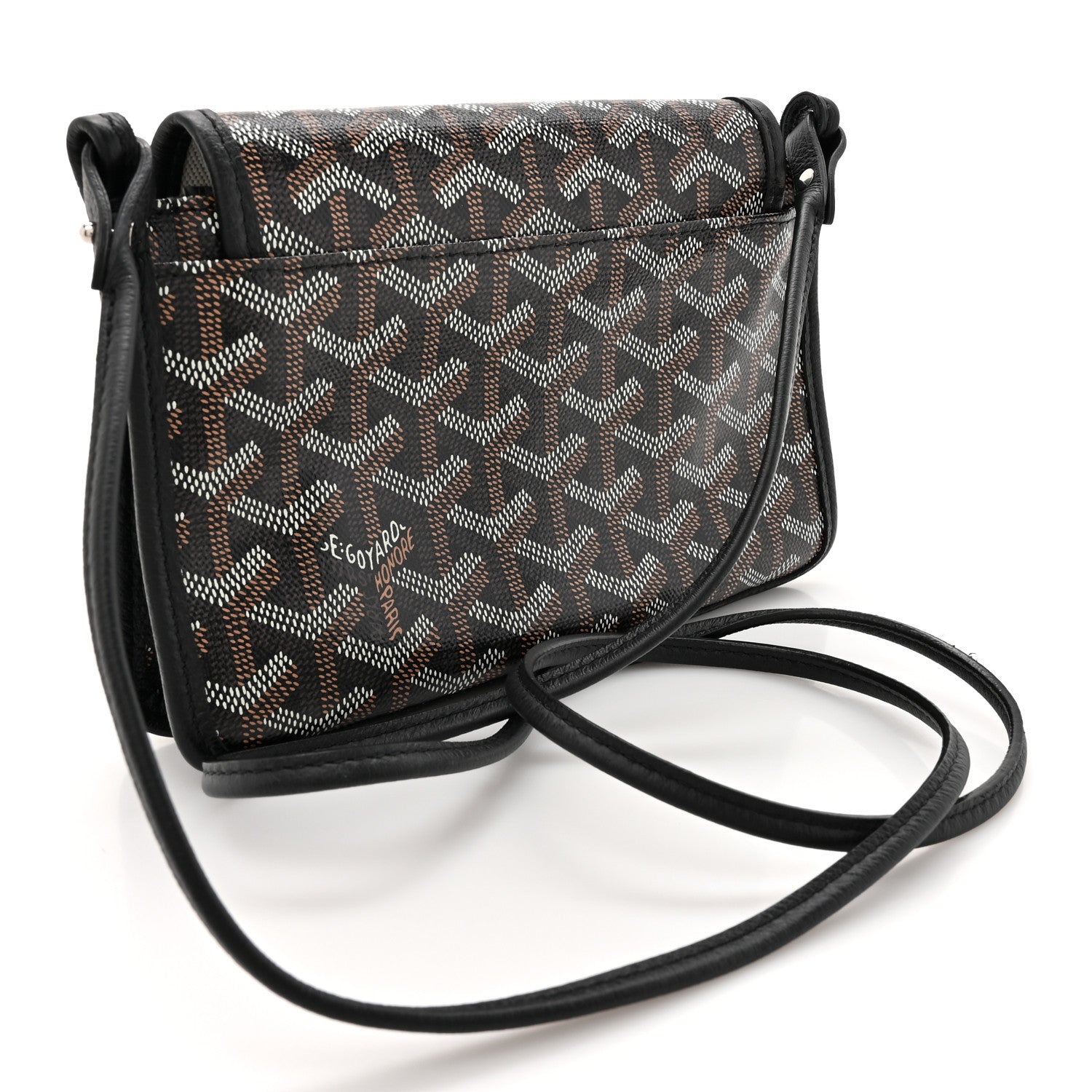 Goyard Goyardine Plumet Wallet Clutch Black 3 of 12