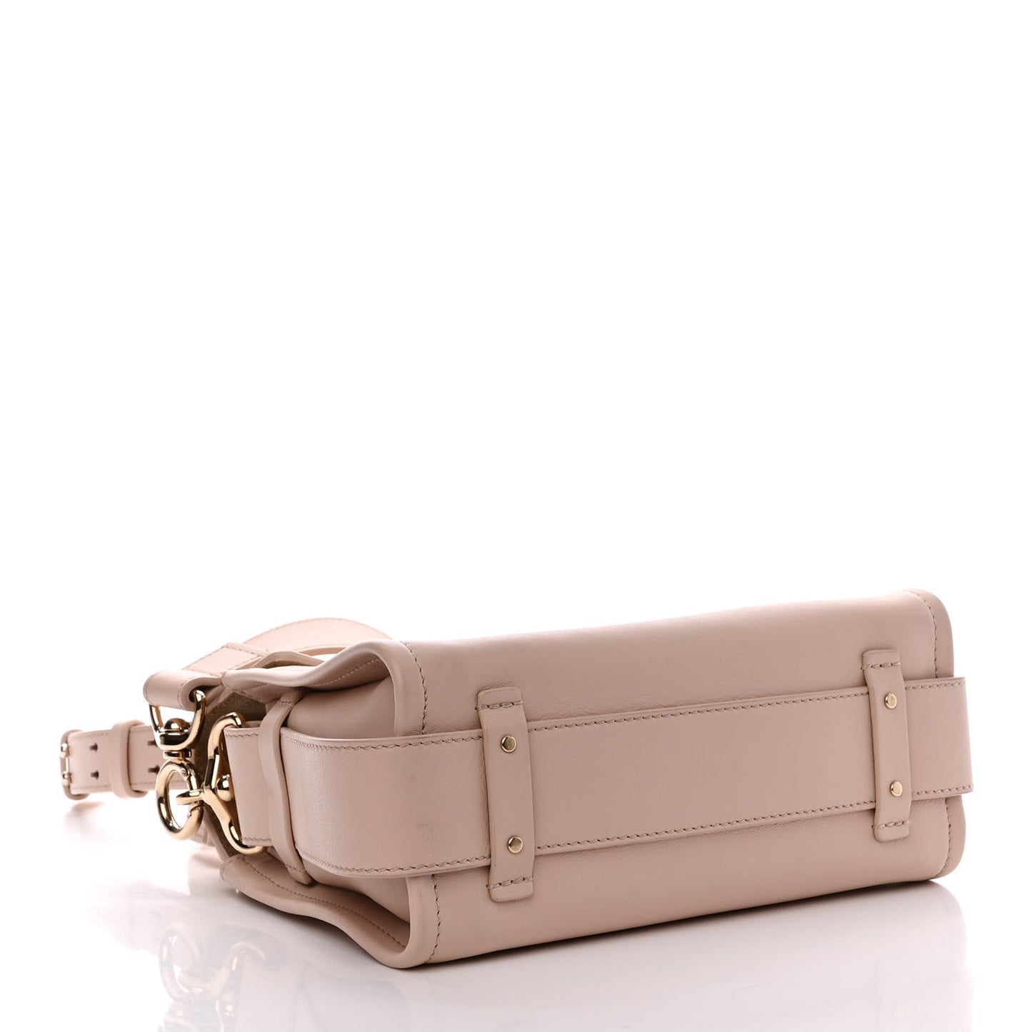 Calfskin Mini Tess Day Bag Cement Pink