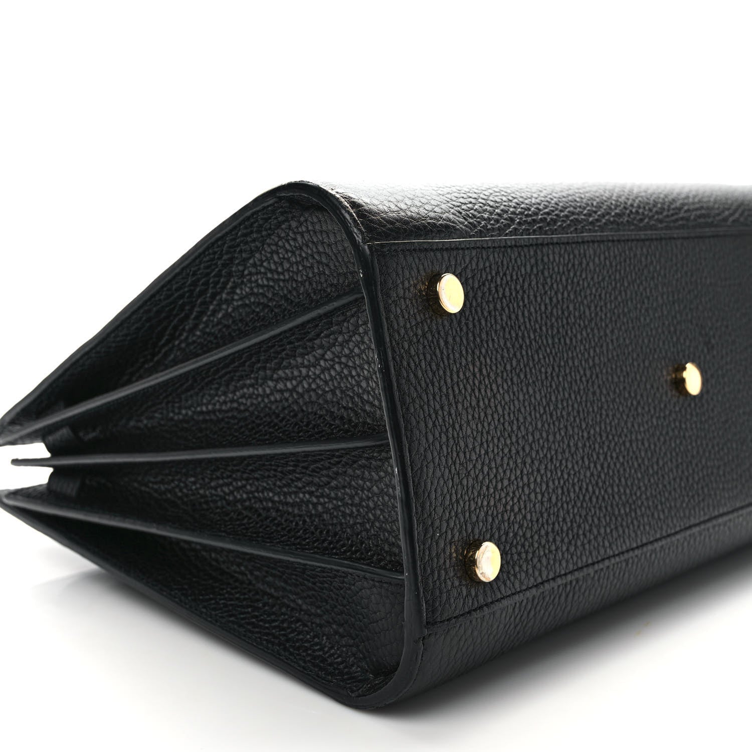 Saint Laurent Grained Calfskin Small Sac De Jour Black 7 of 8