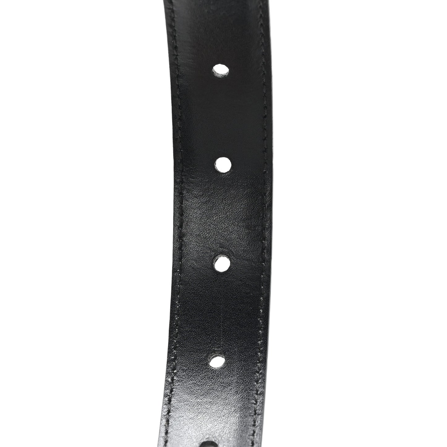 Taurillon Calfskin Medium 25mm Triomphe 80 32 Belt Black