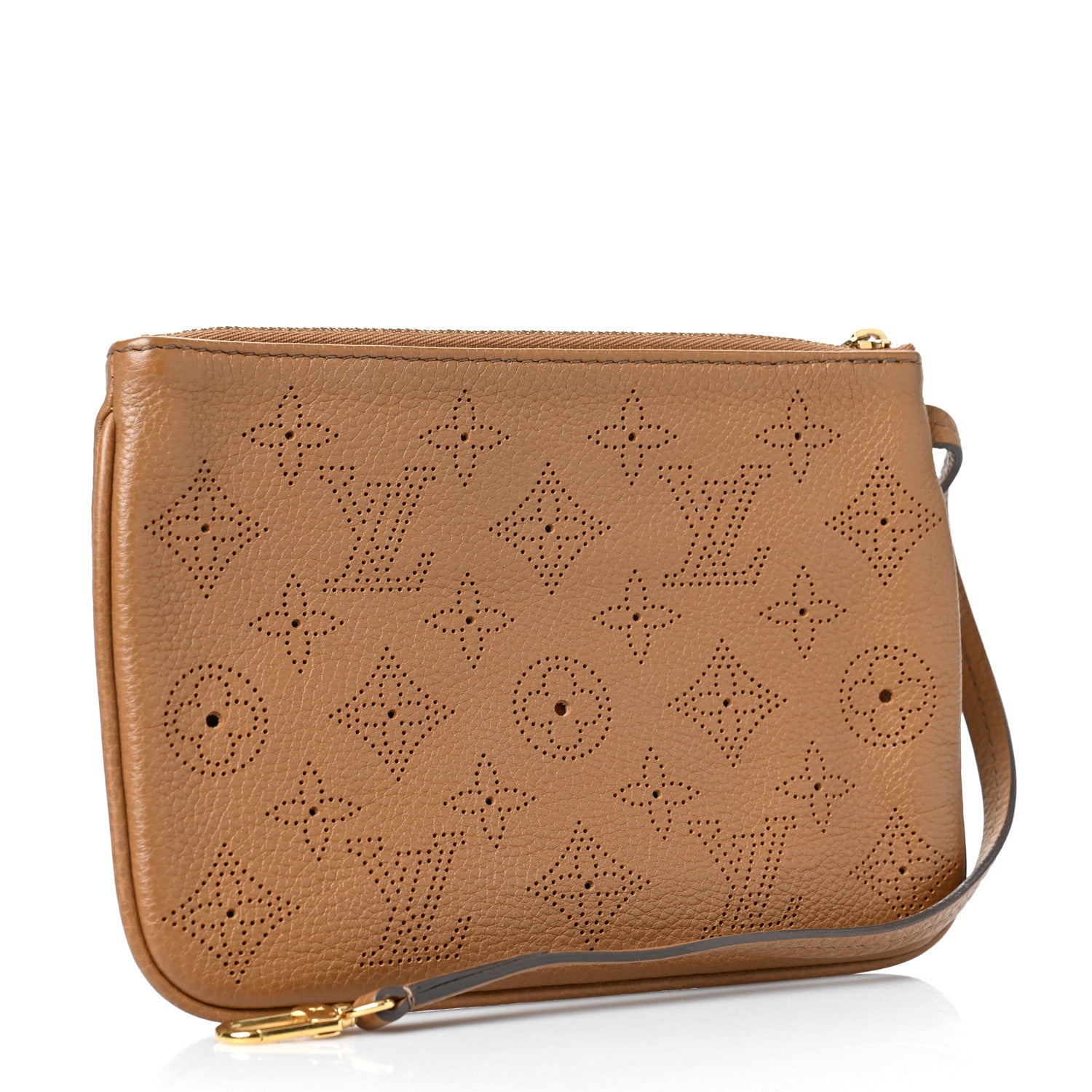 Louis Vuitton Mahina Selene Pochette PM Caramel 3 of 9