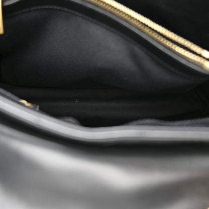 Saint Laurent Calfskin Y Quilted Monogram Medium Loulou Chain Satchel Black 6 of 12