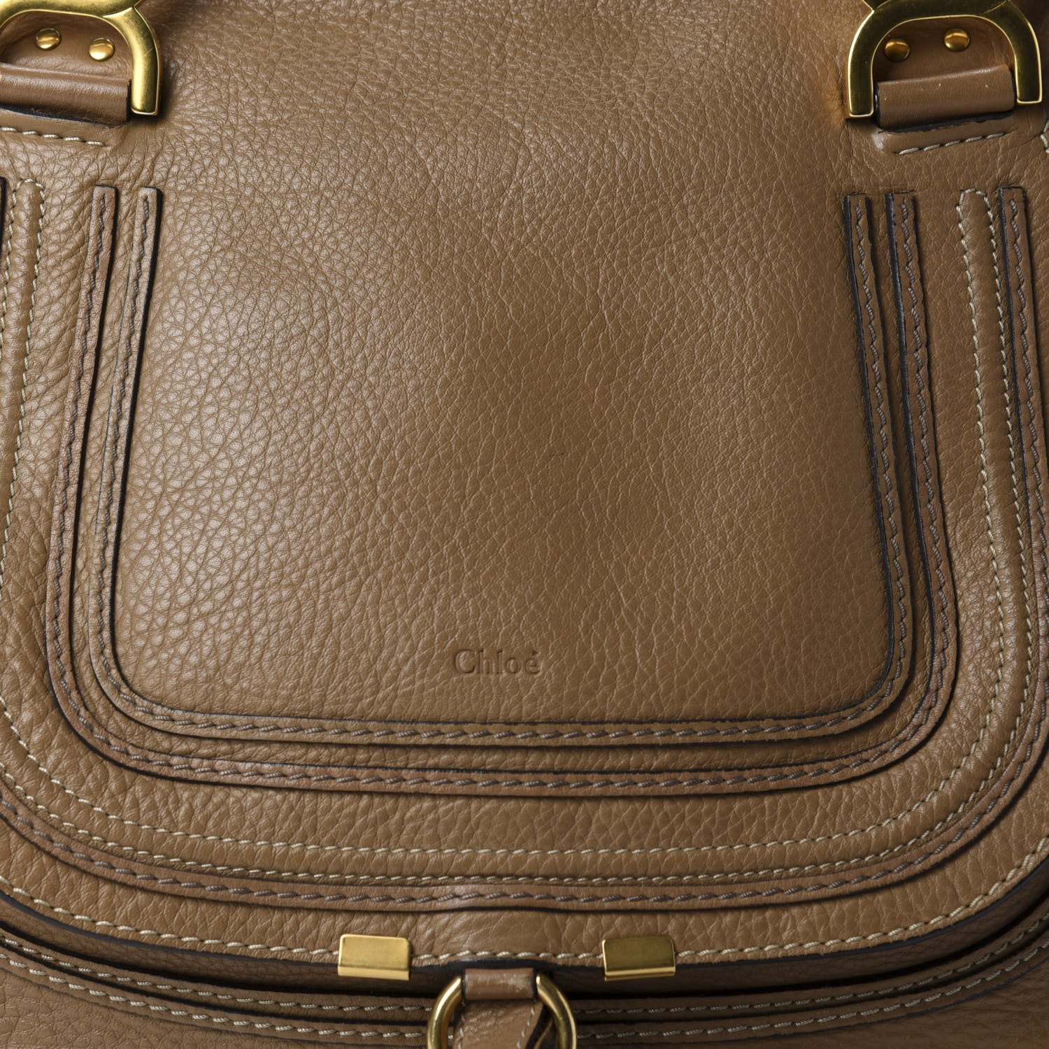 Chloe Calfskin Medium Marcie Satchel Nut 11 of 11