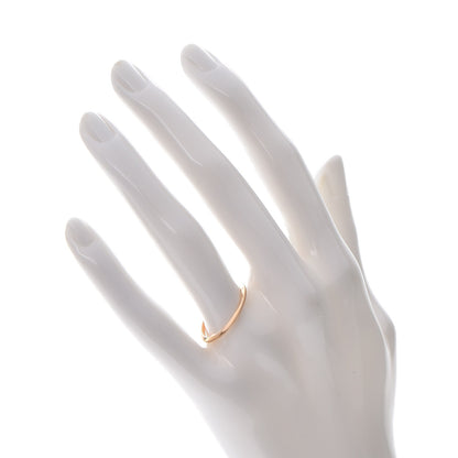 Tiffany 18K Rose Gold Milgrain Band Ring 58 8.25 2 of 5