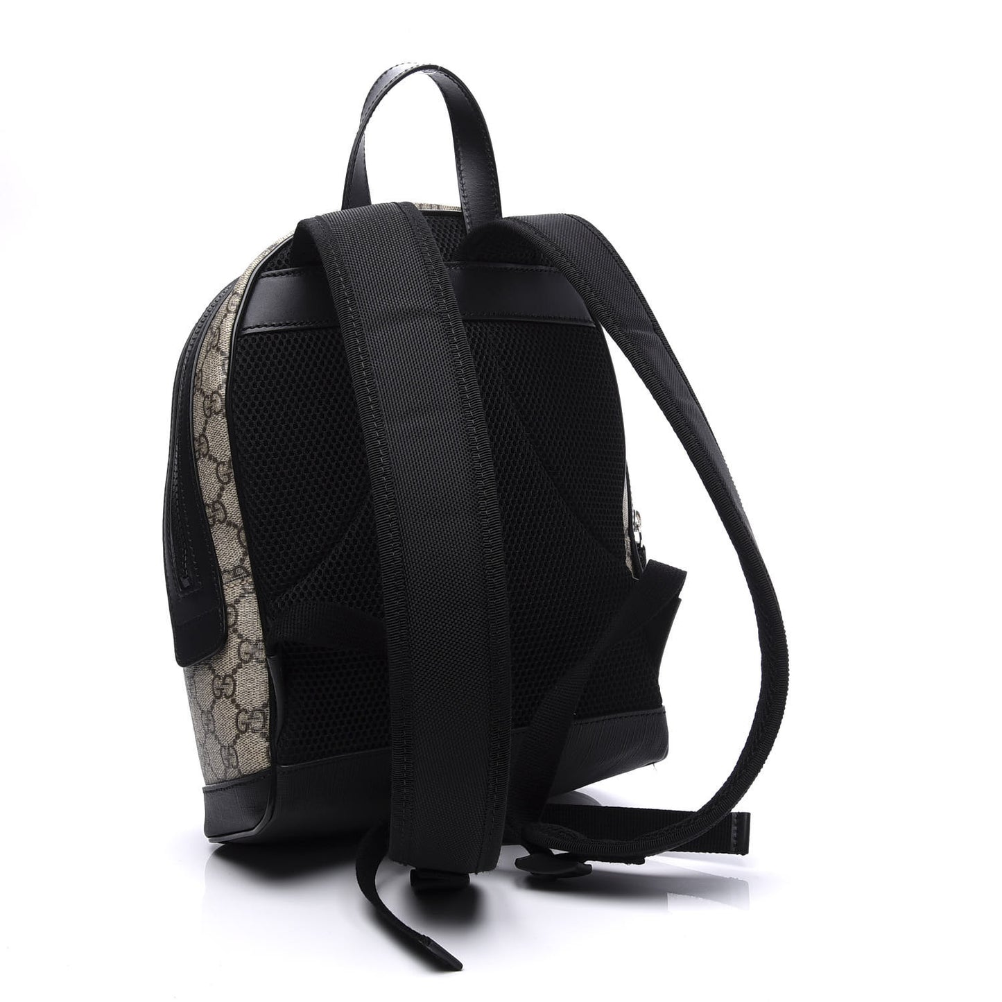 GG Supreme Monogram Small Eden Day Backpack Black