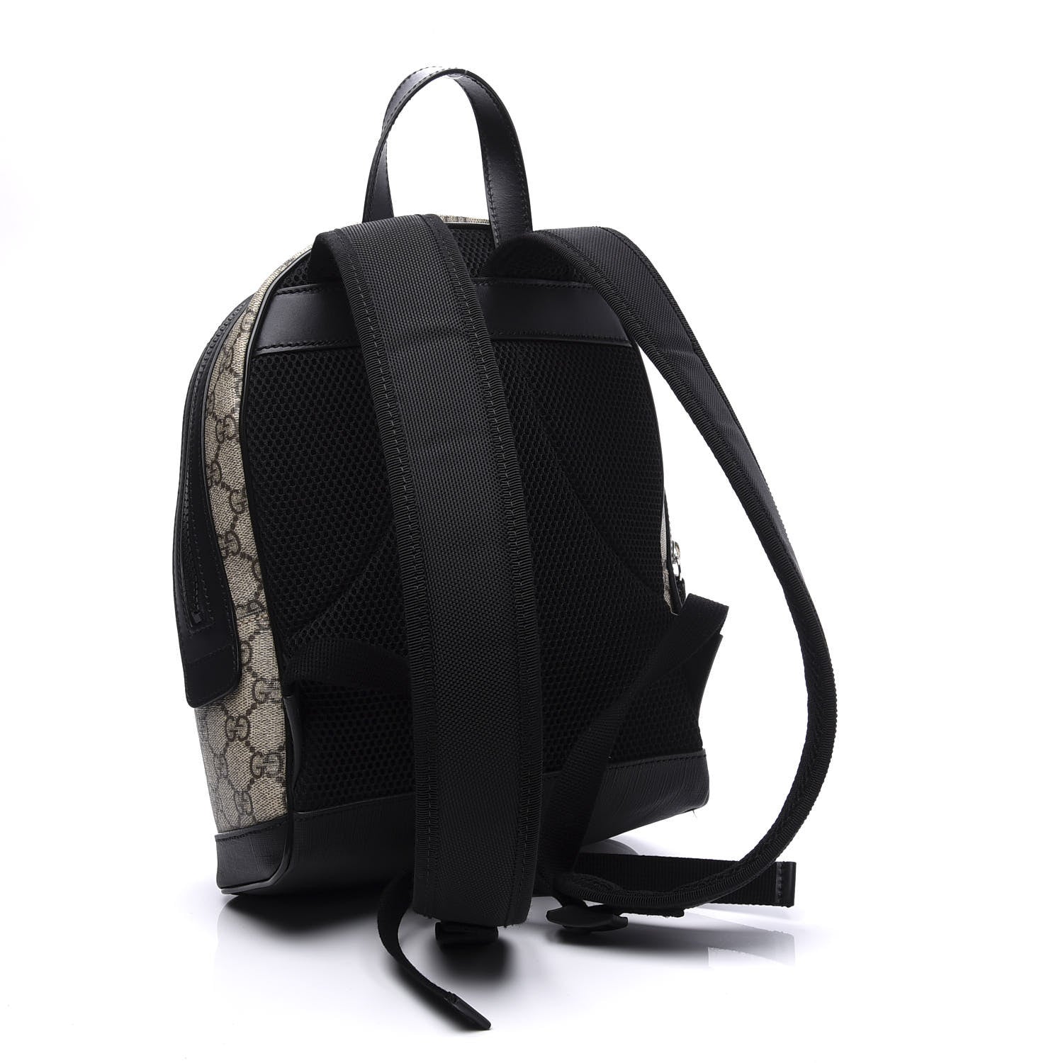 Gucci GG Supreme Monogram Small Eden Day Backpack Black 2 of 10