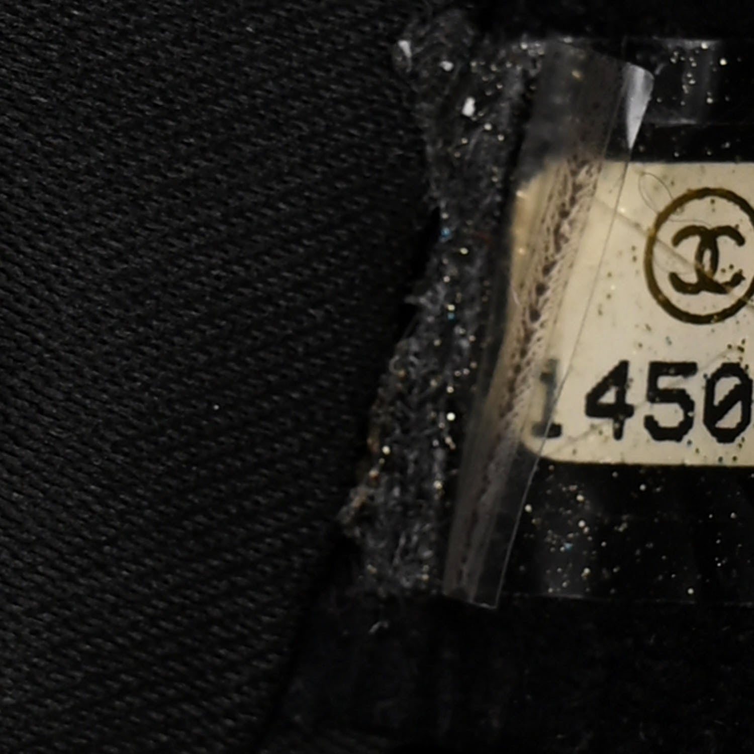 Chanel Lambskin Stitched Shopper Tote Black 8 of 13