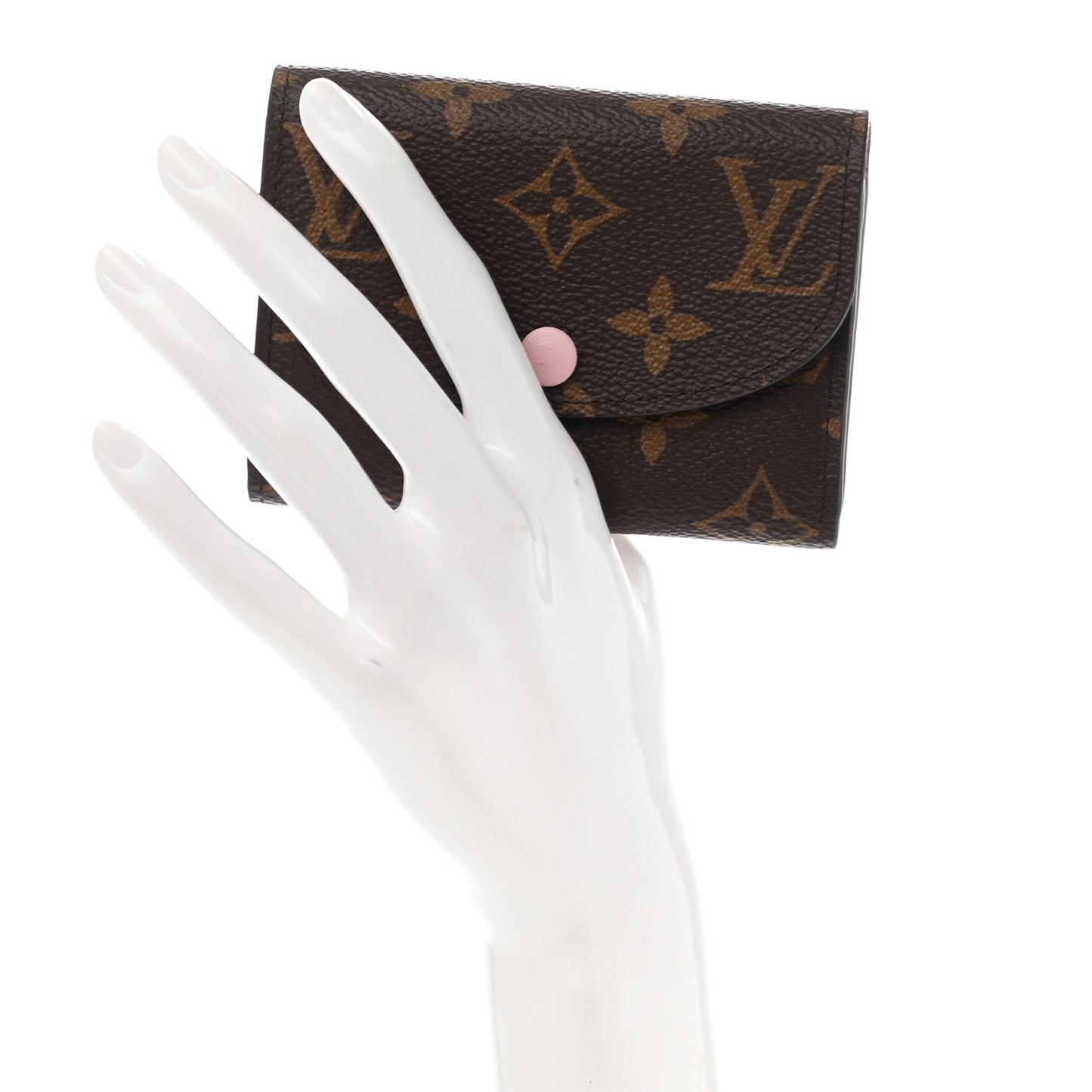 Monogram Rosalie Coin Purse Rose Ballerine