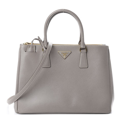 Prada Saffiano Medium Galleria Double Zip Tote Argilla 1 of 8