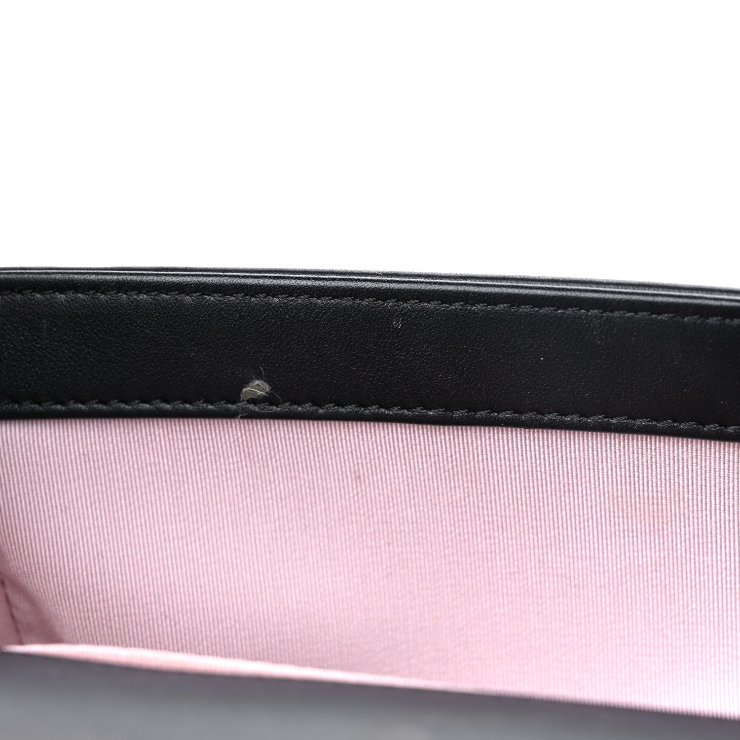 Chanel Calfskin Pearl Chevron Small Boy Flap Black 12 of 13