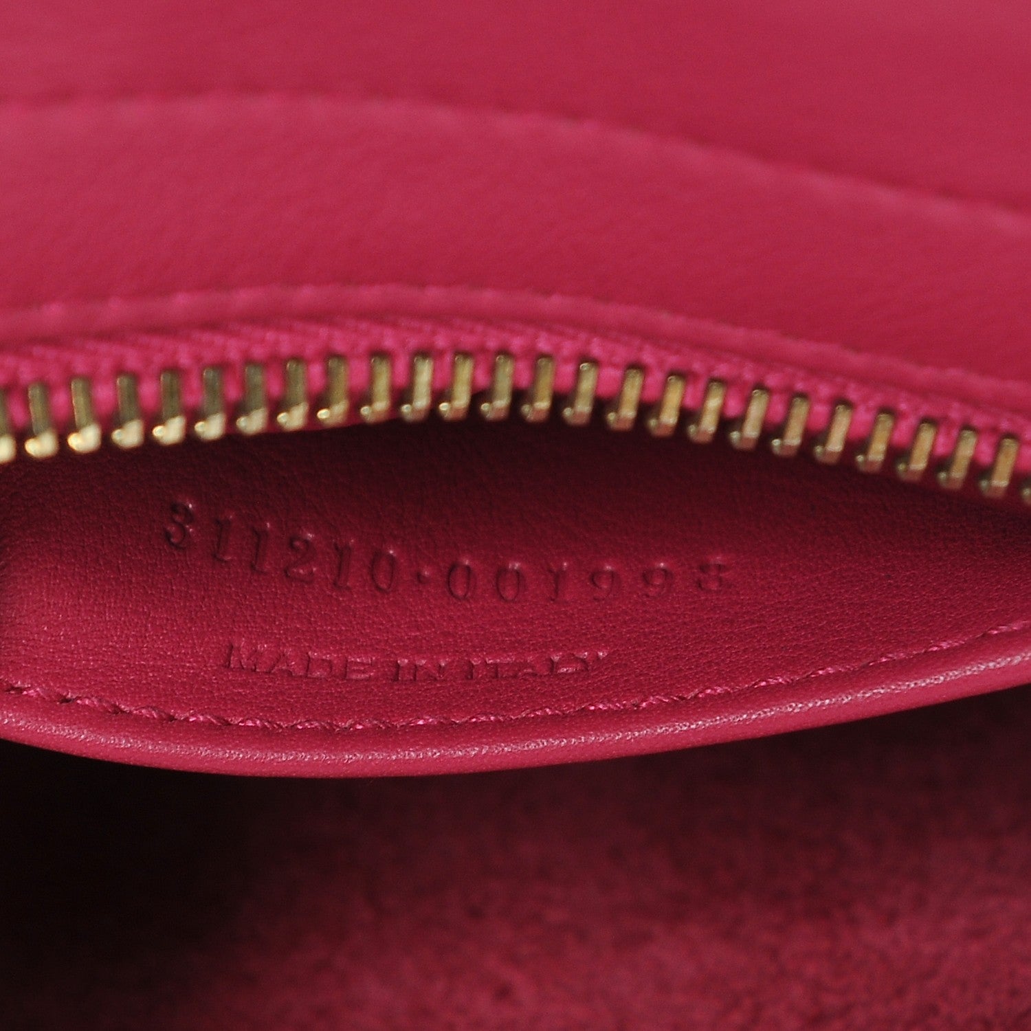 Saint Laurent Calfskin Small Classic Y Cabas Fuchsia 7 of 9