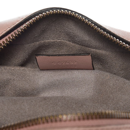 Gucci Calfskin Matelasse Small GG Marmont Chain Shoulder Bag Perfect Pink 7 of 15