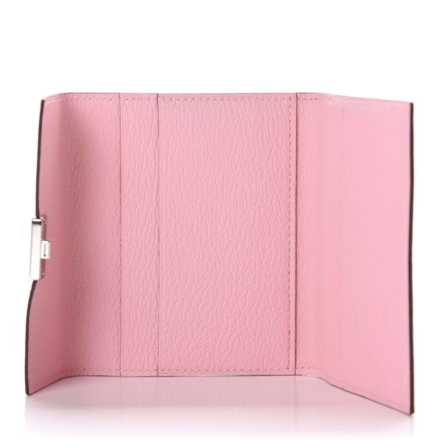 Hermes Chevre Mysore Mini Clic Card Holder Rose Sakura 4 of 7