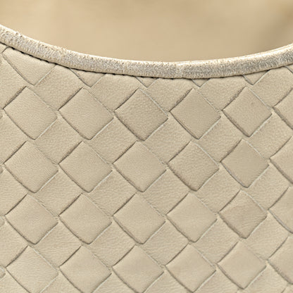 Bottega Veneta Nappa Intrecciato Ball Hobo White 16 of 17