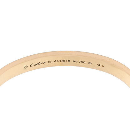 Cartier 18K Yellow Gold Love Bracelet 16 6 of 9